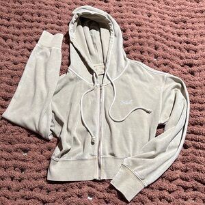 KITH cropped zip up jacket